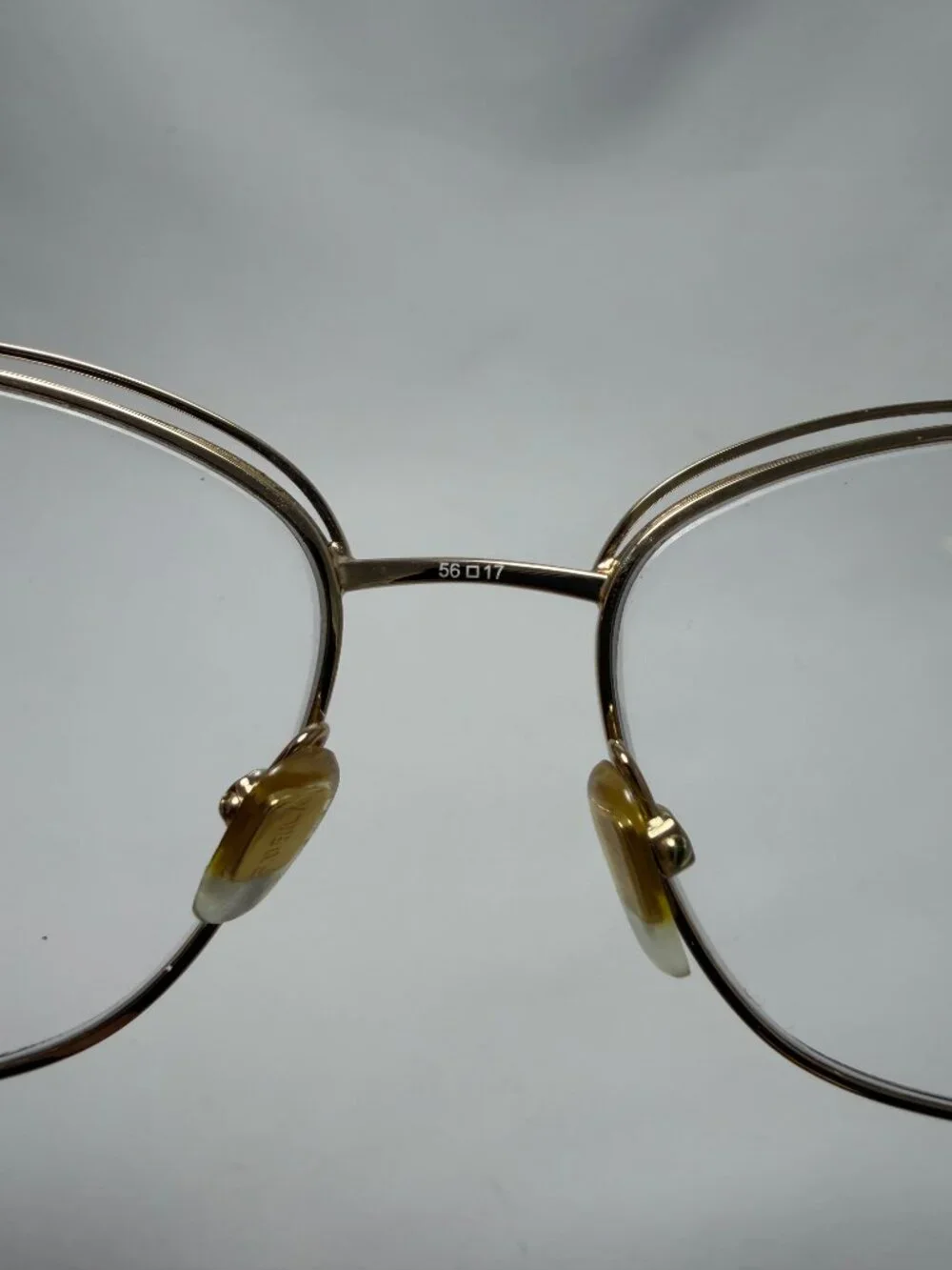 Furla Gold & Black Eyeglasses Frames Only